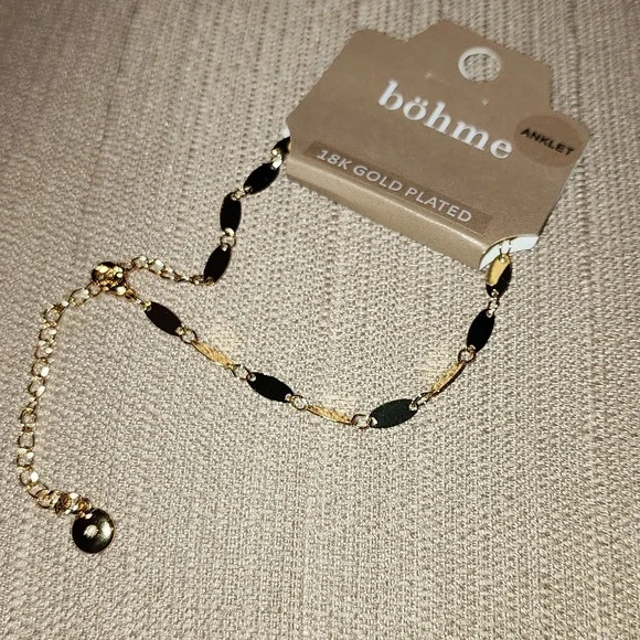 New Hayden Gold-Tone Anklet NWT - Picture 2 of 4